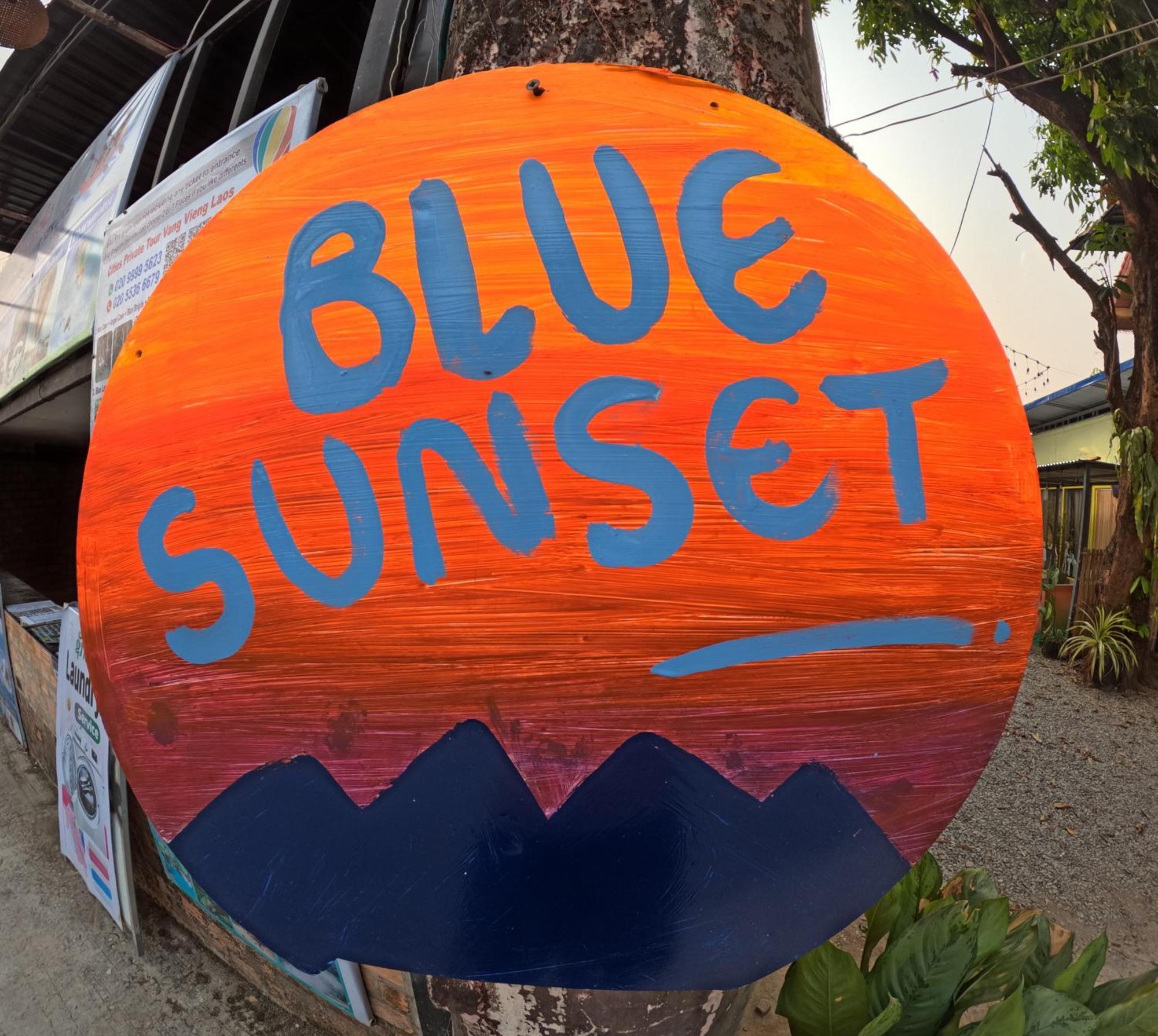 Blue Sunset Hostel Ванг-Виенг Экстерьер фото
